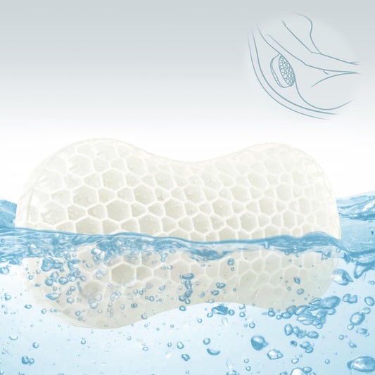 Bath Jello Gel Bath Pillow – Ergonomic Lumbar Support for Bathtub Comfort