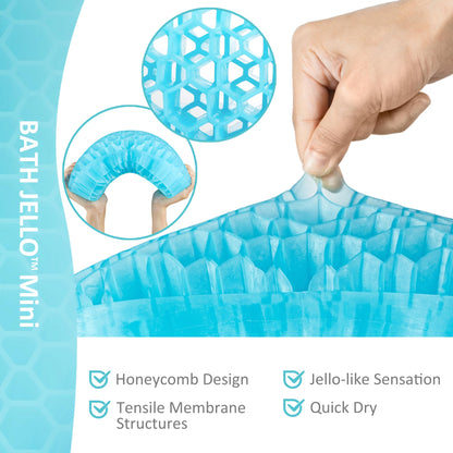 Bath Jello Gel Bath Pillow – Ergonomic Lumbar Support for Bathtub Comfort