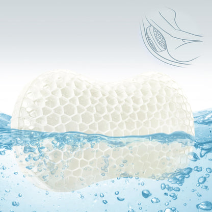 Bath Jello Gel Bath Pillow – Ergonomic Lumbar Support for Bathtub Comfort