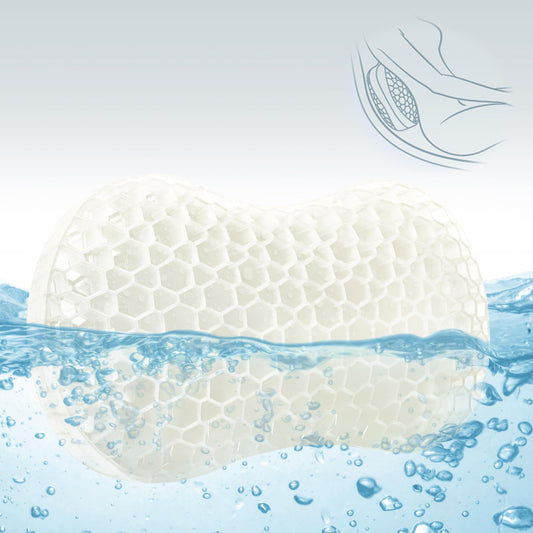 Bath Jello Gel Bath Pillow – Ergonomic Lumbar Support for Bathtub Comfort