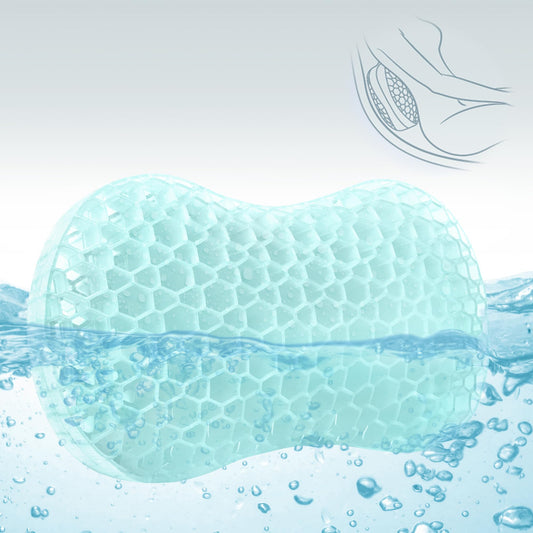 Bath Jello Gel Bath Pillow – Ergonomic Lumbar Support for Bathtub Comfort