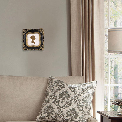 Sunlit Vintage Small Picture Frame 2.5x3.5 Inch, Antique Mini Polaroid Photo Frames with Glass Front, Luxury Wallet Size Picture Frames, Tiny Photo Frames Display Tabletop Wall Hanging Gift Ideas, Gold