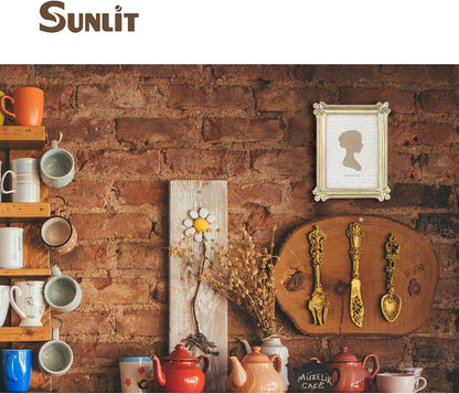 Sunlit Vintage Picture Frame 8x10 Inch, Luxury Antique Photo Frames with Glass Front, Photo Display, Tabletop Wall Hanging, Gift Ideas, Gold